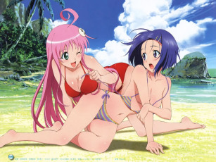 Картинка аниме to love ru