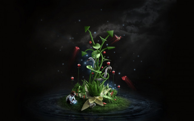 Обои картинки фото 3д, графика, animals, животные