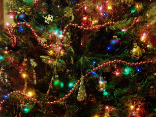 Картинка праздничные украшения