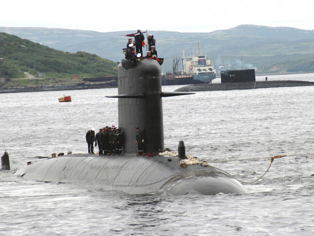 Обои картинки фото корабли, подводные, лодки