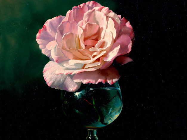 Обои картинки фото рисованные, цветы