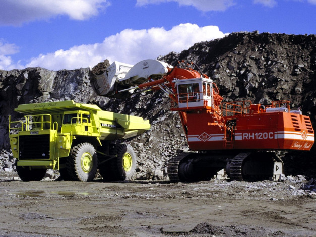 Обои картинки фото техника, строительная