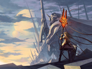 Картинка аниме weapon blood technology