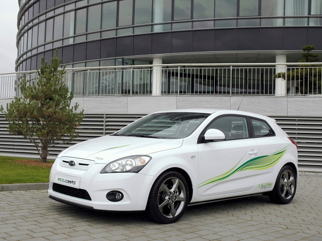 Обои картинки фото eco, ceed, concept, 2008, автомобили, kia