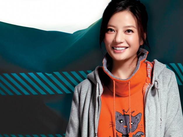 Обои картинки фото Zhao Wei, девушки