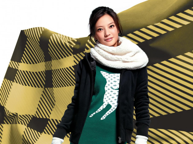 Обои картинки фото Zhao Wei, девушки