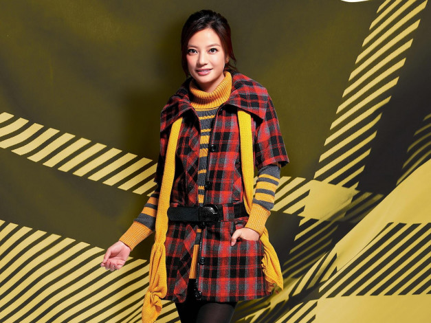 Обои картинки фото Zhao Wei, девушки