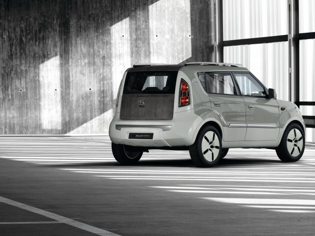 Обои картинки фото soul, burner, concept, 2008, автомобили, kia