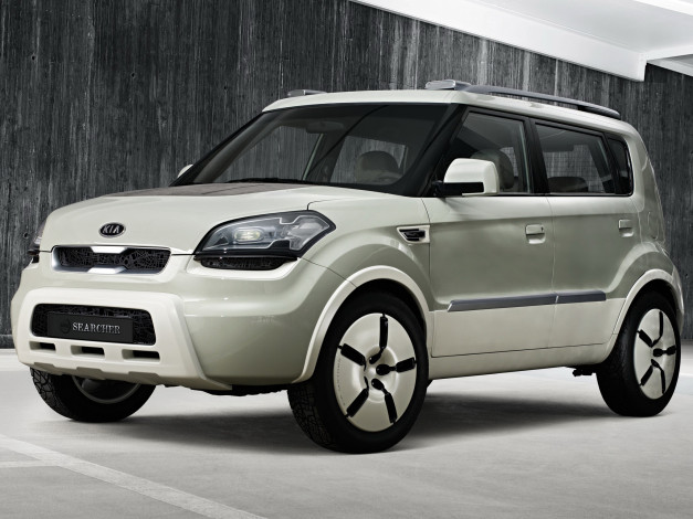 Обои картинки фото soul, burner, concept, 2008, автомобили, kia