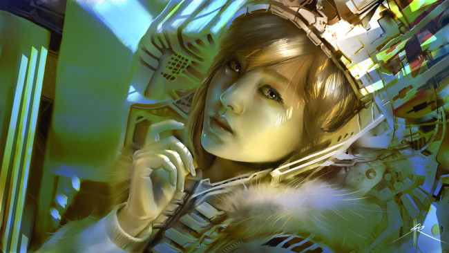 Обои картинки фото фэнтези, девушки