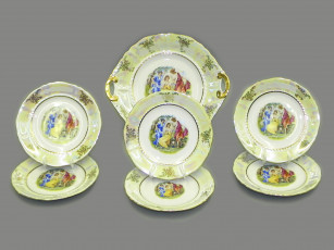 обоя разное, посуда, столовые, приборы, кухонная, утварь, фарфор, сервиз, тарелки