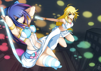 Картинка аниме panty stocking with garterbelt anarchy