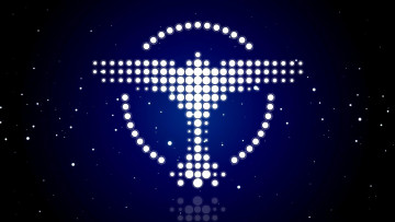 Картинка tiestos bird logo музыка dj tiesto птица логотип круги