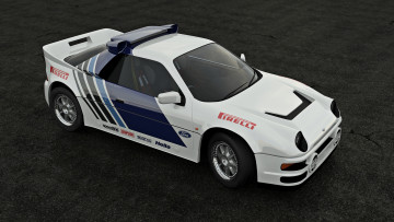 Картинка автомобили 3д ford rs200