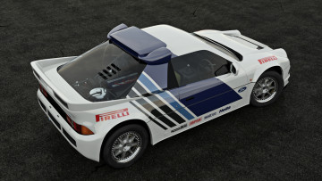 Картинка автомобили 3д rs200 ford