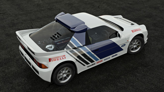 Обои картинки фото автомобили, 3д, rs200, ford