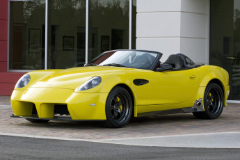 обоя 2014 panoz esperante spyder, автомобили, panoz, esperante, кабриолет, желтый, spyder