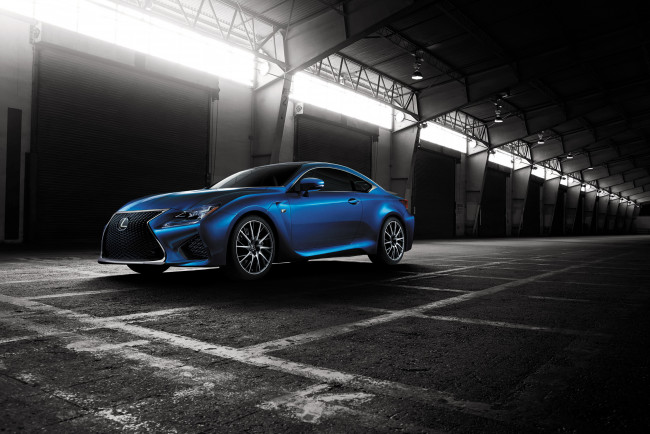 Обои картинки фото 2015 lexus rc f, автомобили, lexus, тюнинг, голубой
