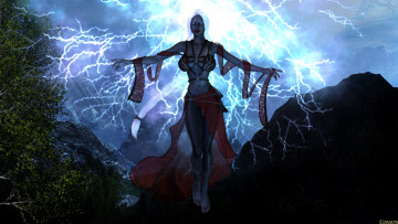 Картинка 3д+графика фантазия+ fantasy девушка взгляд фон