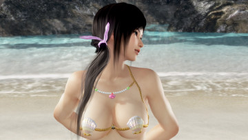 обоя 3д графика, люди , people, фон, взгляд, девушка