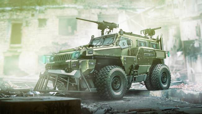 Обои картинки фото техника, 3d, army