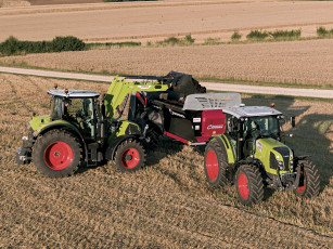 Картинка техника тракторы claas