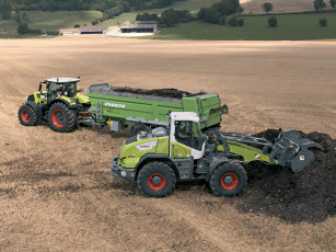 Картинка техника тракторы claas