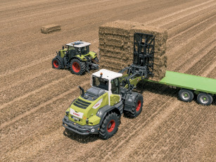 Картинка техника тракторы claas