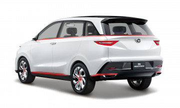 обоя daihatsu dn multisix concept 2017, автомобили, daihatsu, dn, multisix, concept, 2017, crossover, белый