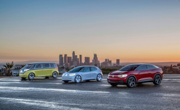 обоя volkswagen id family concepts 2017, автомобили, volkswagen, id, family, concepts, 2017