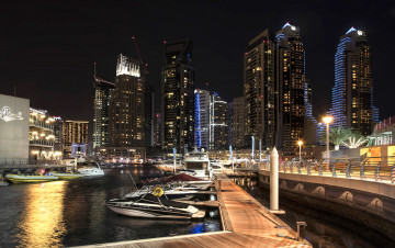 Картинка dubai города дубай+ оаэ небоскребы панорама