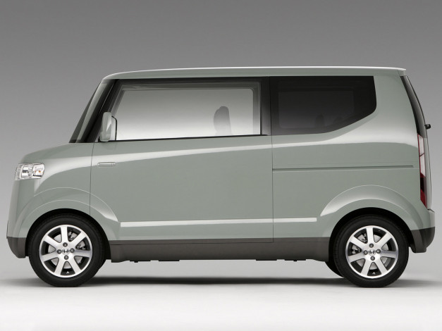 Обои картинки фото honda step bus concept 2006, автомобили, honda, 2006, bus, concept, step