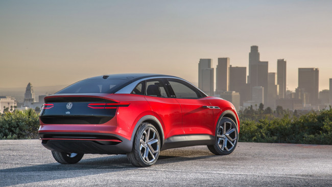 Обои картинки фото volkswagen id crozz electric crossover concept 2017, автомобили, volkswagen, crozz, id, concept, 2017, crossover, electric