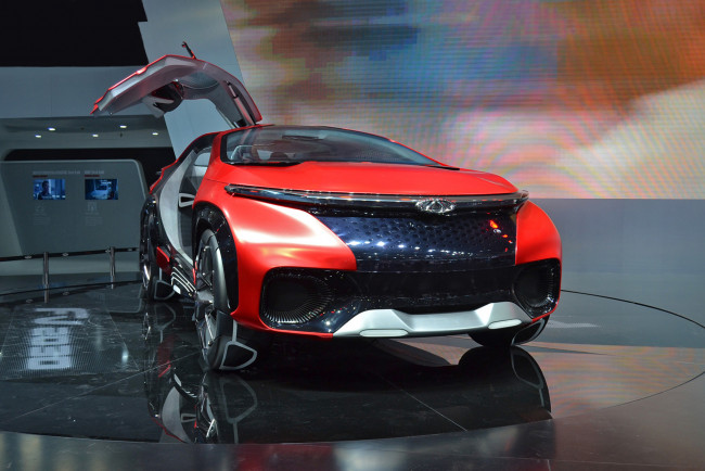 Обои картинки фото chery fv2030 concept 2016, автомобили, выставки и уличные фото, 2016, concept, fv2030, chery