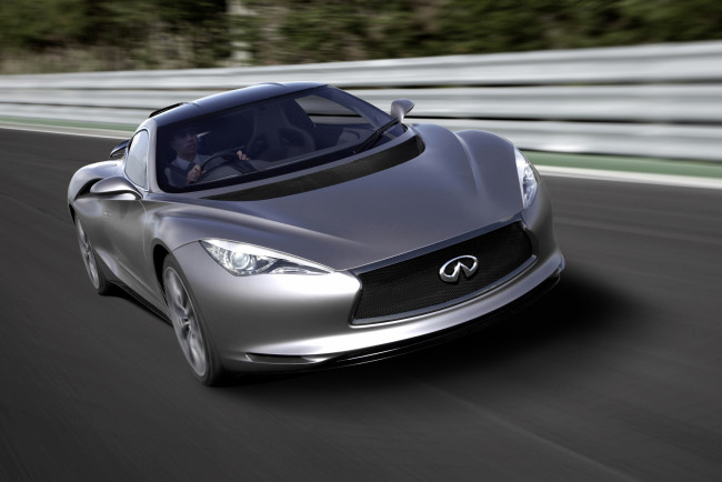 Обои картинки фото infiniti emerg-e concept 2012, автомобили, infiniti, 2012, concept, emerg-e
