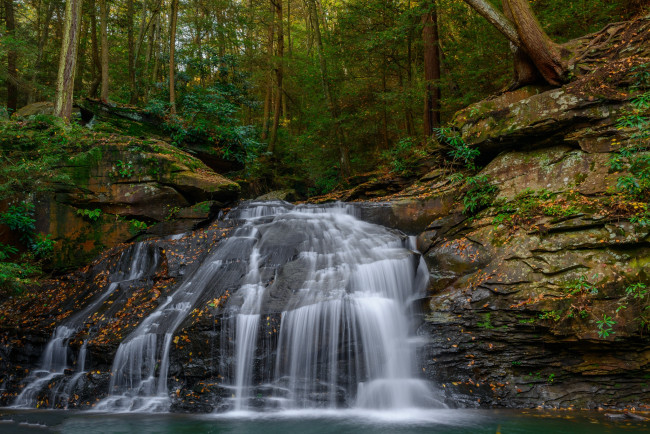 Обои картинки фото природа, водопады, простор