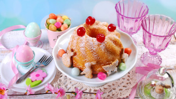 Картинка праздничные пасха угощение пасхальное