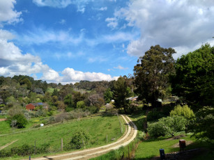 Картинка природа дороги сельская дорога