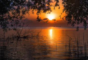 Картинка природа восходы закаты простор