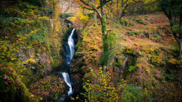 Картинка природа водопады простор