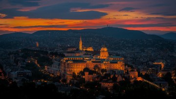 Картинка города будапешт+ венгрия панорама