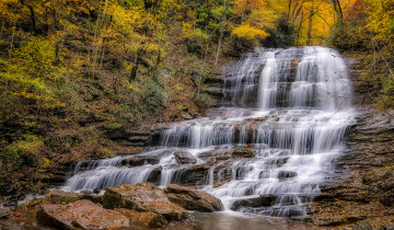 Картинка природа водопады простор