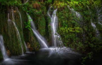 Картинка природа водопады простор