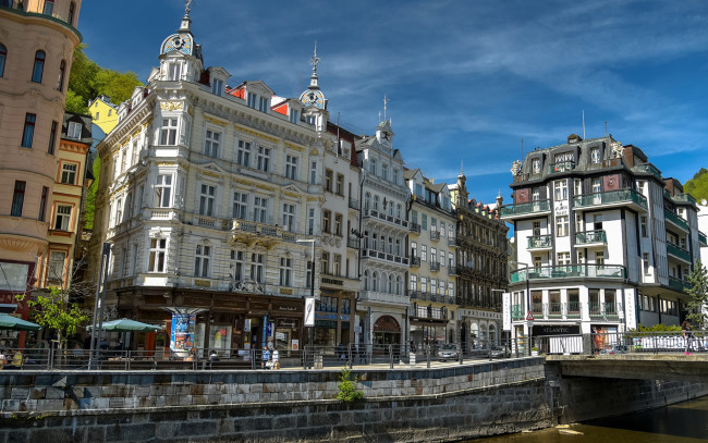 Обои картинки фото karlovy vary, carlsbad, bohemia, czech republic, города, - улицы,  площади,  набережные, czech, republic, karlovy, vary