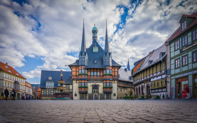 Обои картинки фото wernigerode, germany, города, - улицы,  площади,  набережные