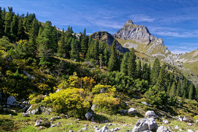 Обои картинки фото природа, горы, простор