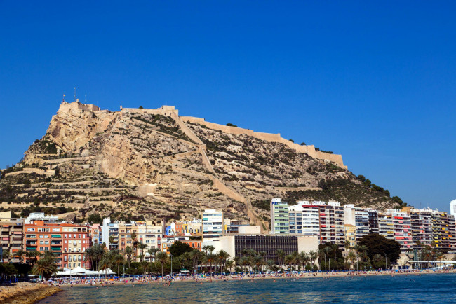 Обои картинки фото alicante, spain, города, - панорамы