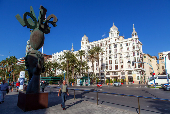 Обои картинки фото alicante, spain, города, - улицы,  площади,  набережные