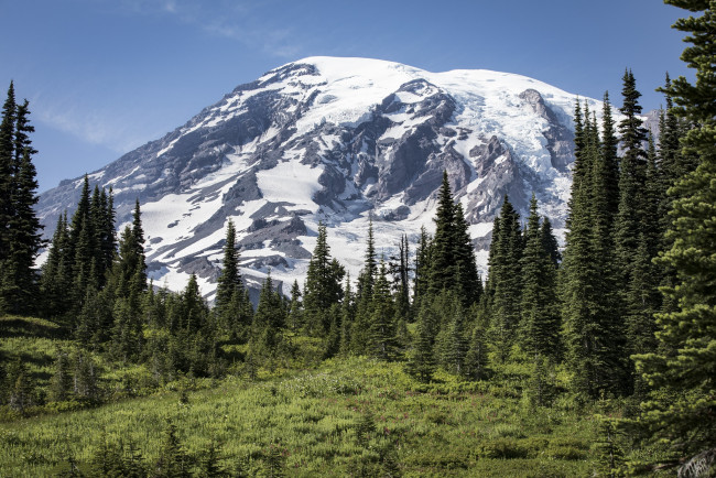 Обои картинки фото природа, горы, простор