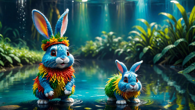 Обои картинки фото 3д графика, животные , animals, нейросети, графика, нейроарт, ai, art, нейронные, сети, рисунки, нейро, искусство